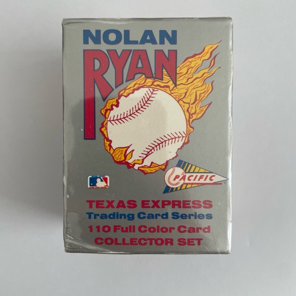 Nolan Ryan Pacific 1991 Texas Express Trading Card Series Collector Set Sealed - Picture 2 of 4